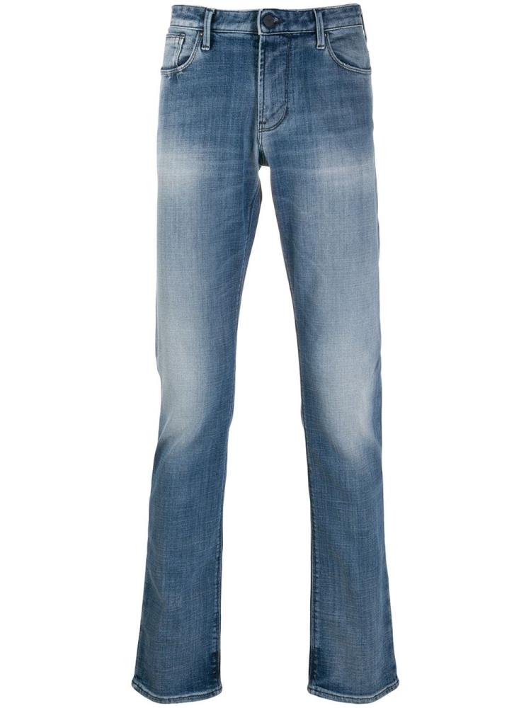 Jeans Armani Emporio J06 Slim Fit Hombre Azules | 1U5PEW5H