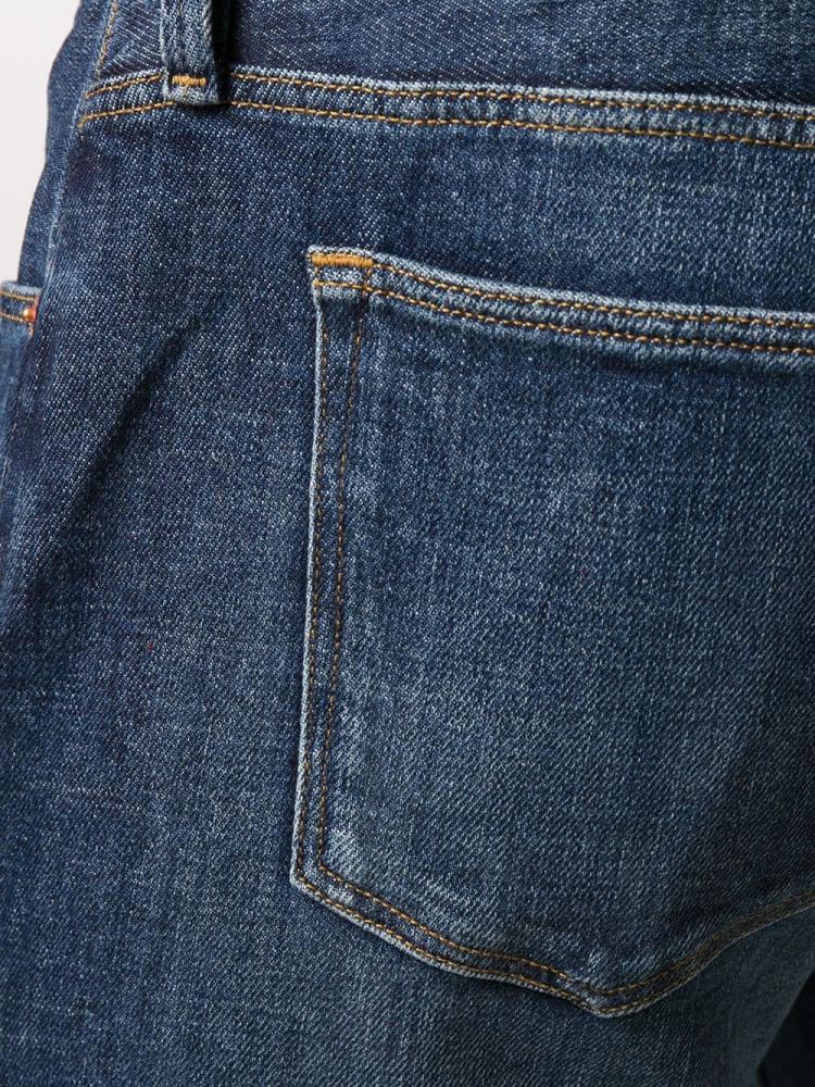 Jeans Armani Emporio Low Rise Slim Fit Hombre Azules | Q8F7O73I