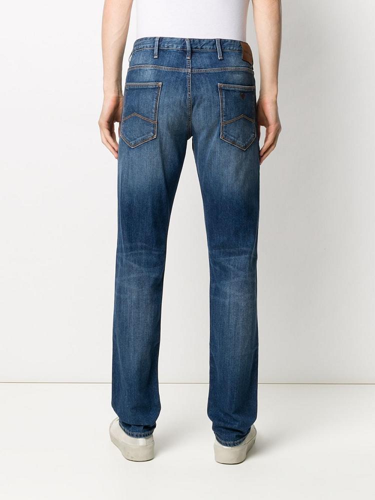 Jeans Armani Emporio Mid Rise Slim Hombre Azules | DMKLWUMU