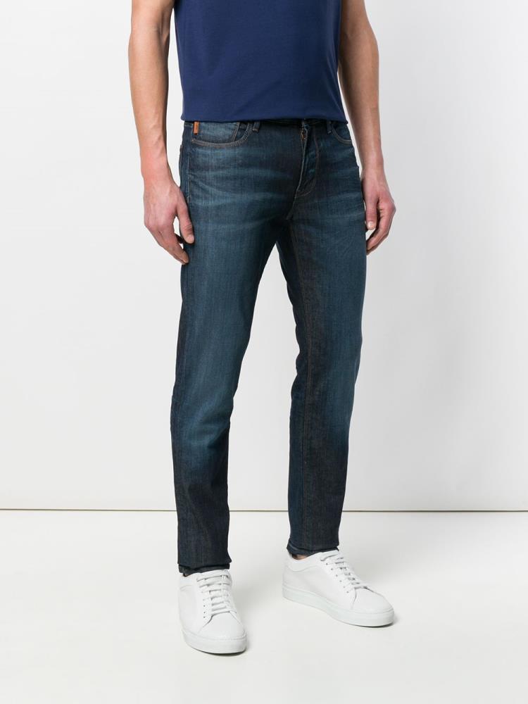 Jeans Armani Emporio Regular Fit Hombre Azules | 8EE9XR85