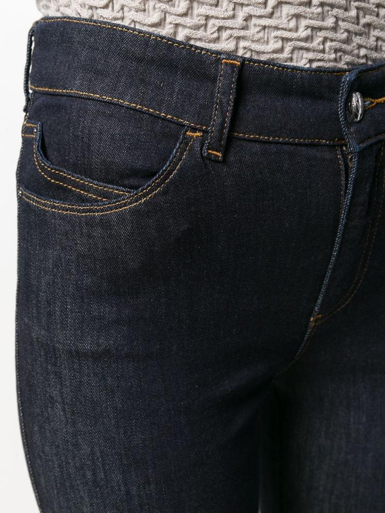 Jeans Armani Emporio Slim Fit Mujer Azules | DFDVV5EJ