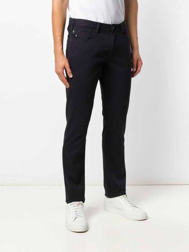 Jeans Armani Emporio Straight Leg Hombre Azules | G8F2OKUM