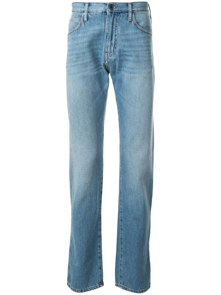 Jeans Armani Emporio Straight Leg Hombre Azules | XJQHB8D6