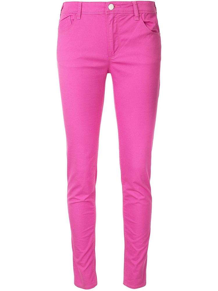 Jeans Armani Emporio Stretch Skinny Mujer Rosas | CLX1YDAI