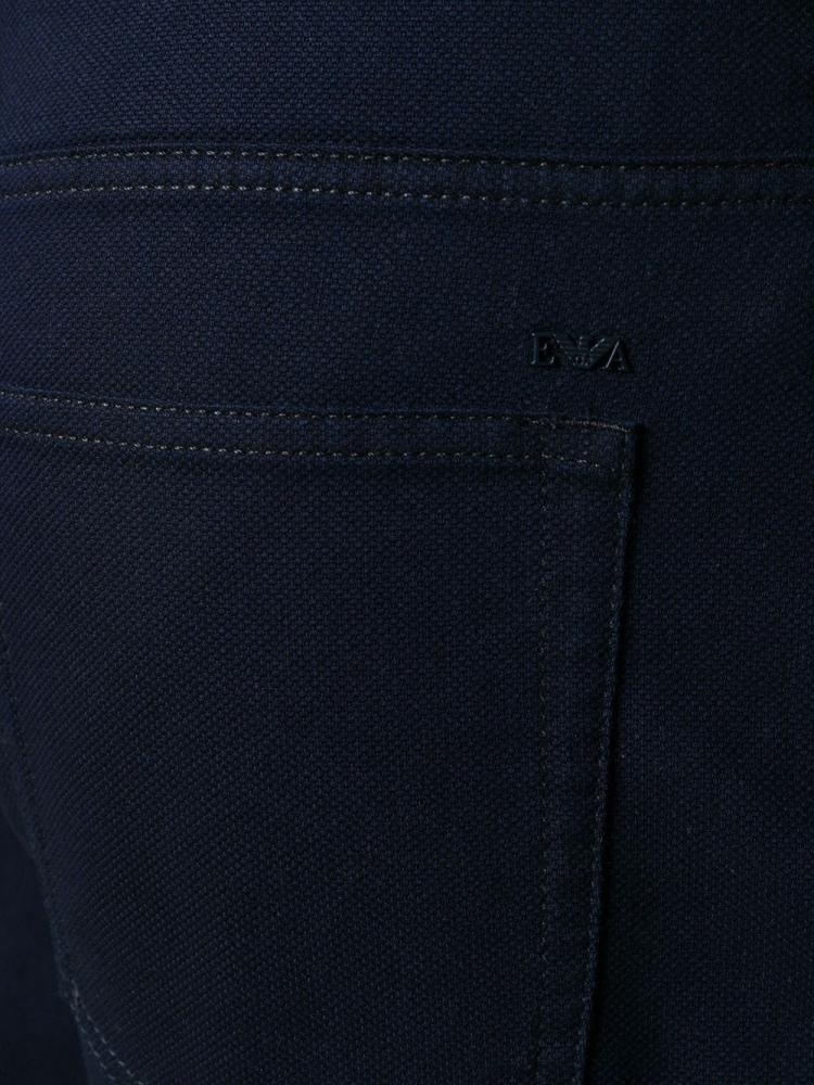 Jeans Armani Emporio Tie Cintura Hombre Azules | I7JC47DE