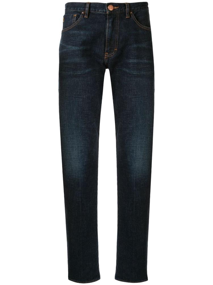 Jeans Giorgio Armani 5 Pocket Hombre Azules | 32XGD258