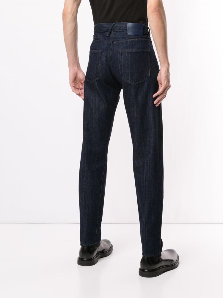 Jeans Giorgio Armani Five Pocket Hombre Azules | K1U3TVFM