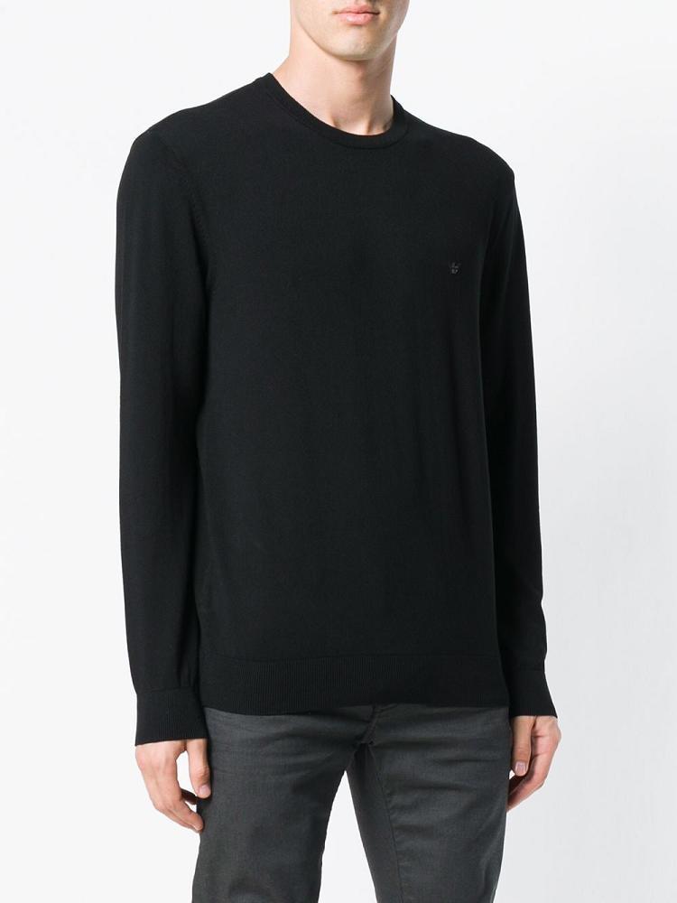 Jerséis Armani Emporio Long Sleeve Hombre Negras | 469T9O6A