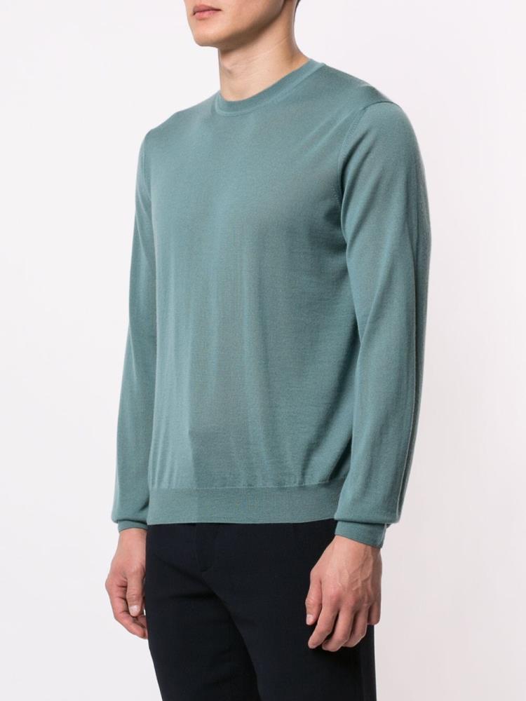 Jerséis Giorgio Armani Basic Hombre Verde | BIGGFOYH