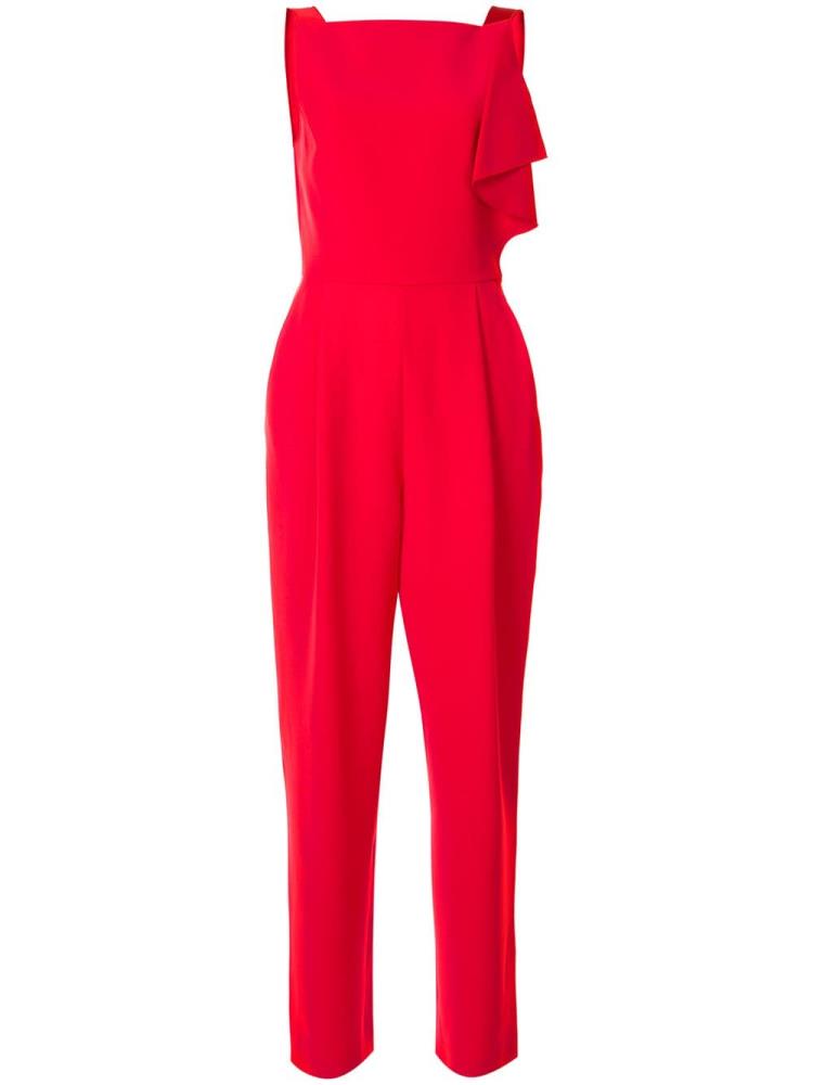 Jumpsuit Armani Emporio Ruffled Sin Manga Mujer Rojas | 3W5P3XMD