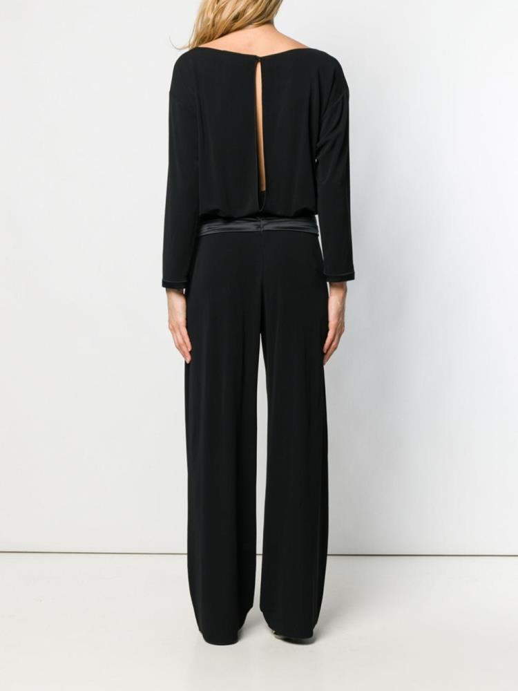 Jumpsuit Giorgio Armani Structured Mujer Negras | EL3XHDAO