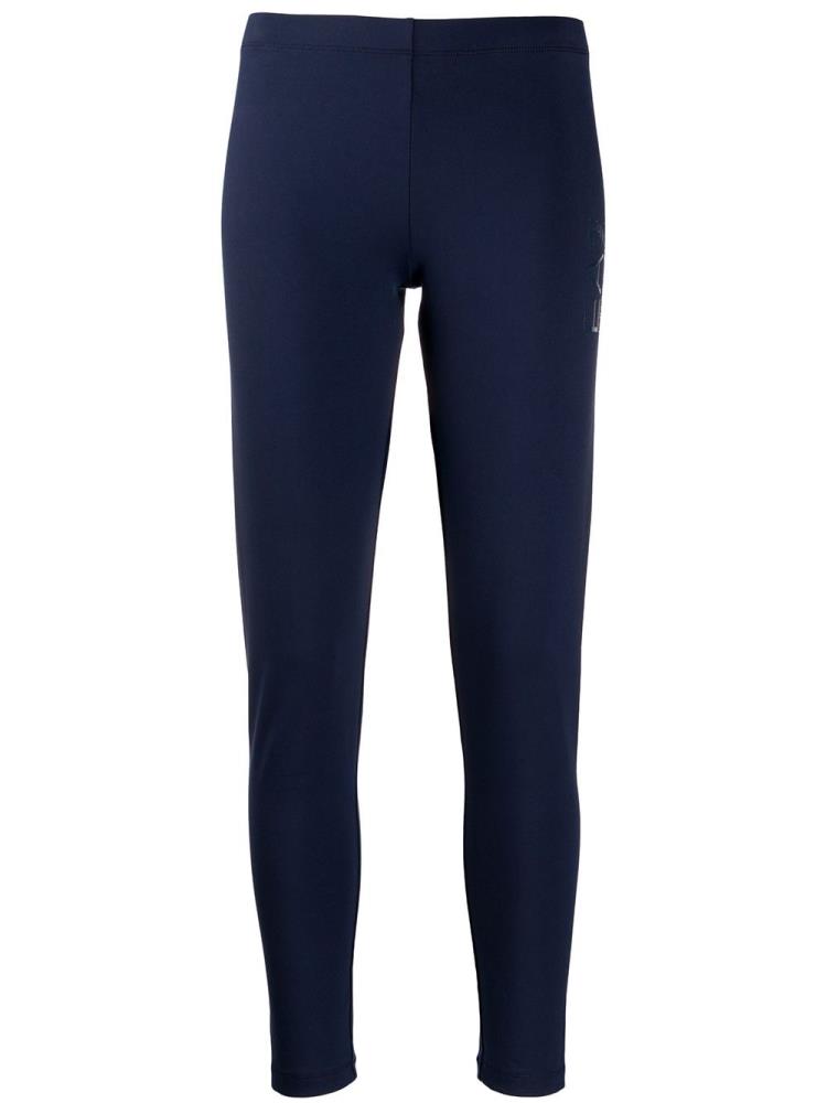 Leggins Ea7 Emporio Armani Stretch Fit Mujer Azules | NDKAK4OG