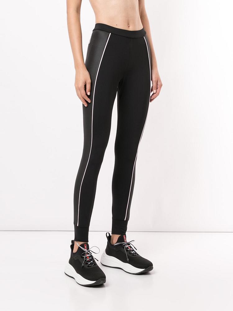 Leggins Armani Emporio Side Band Mujer Negras | J9O6S82N