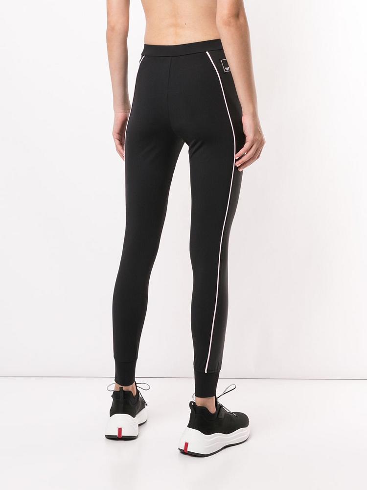 Leggins Armani Emporio Side Band Mujer Negras | J9O6S82N