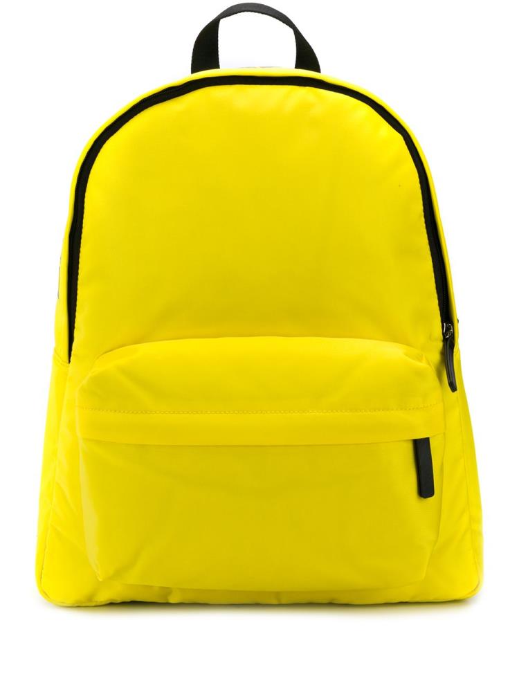 Mochilas Armani Emporio Printed Logo Mujer Amarillo | JZ5UAMFO