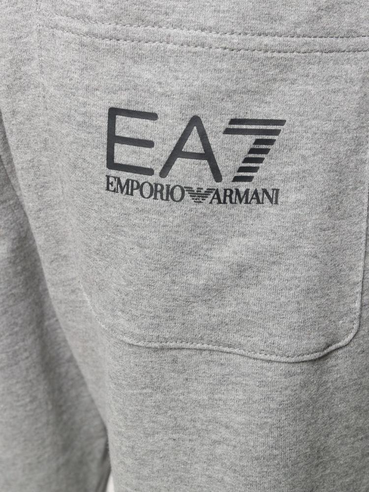 Pantalones Ea7 Emporio Armani Tapered Logo Jogging Hombre Gris | A8EMNJ3O