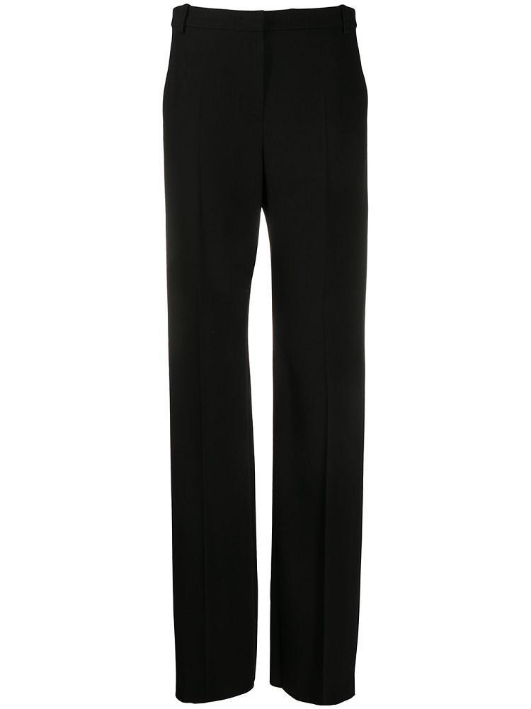 Pantalones Armani Emporio Anchos Leg Tailored Pants Mujer Negras | MGQVCDZK