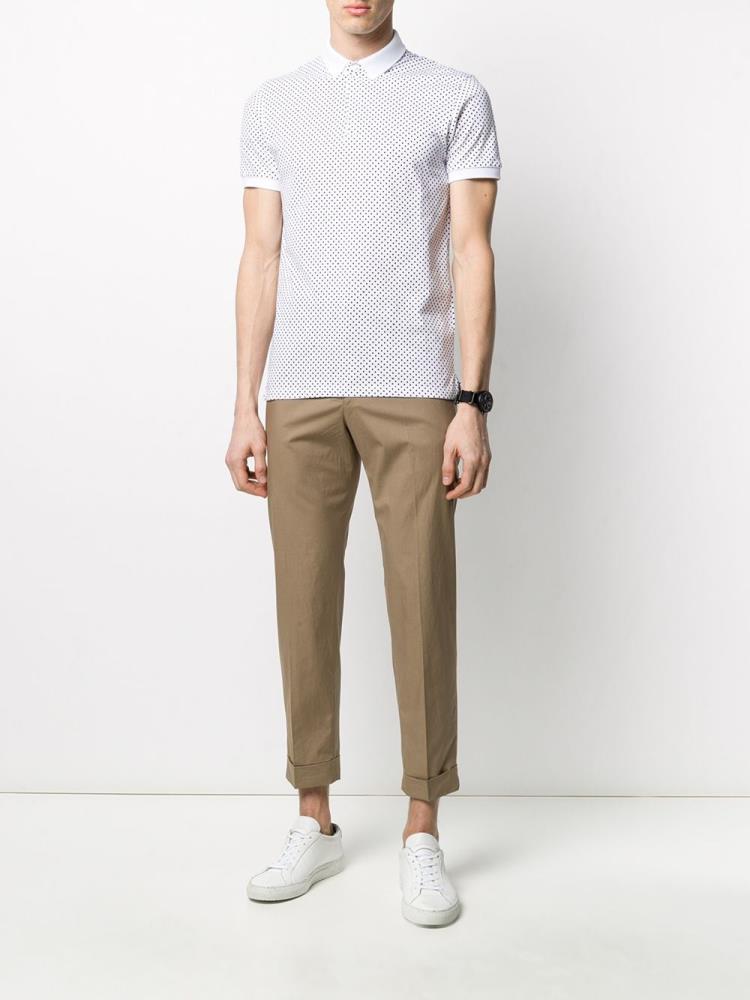 Pantalones Armani Emporio Cropped Chino Hombre Beige | 36Q3SEY8