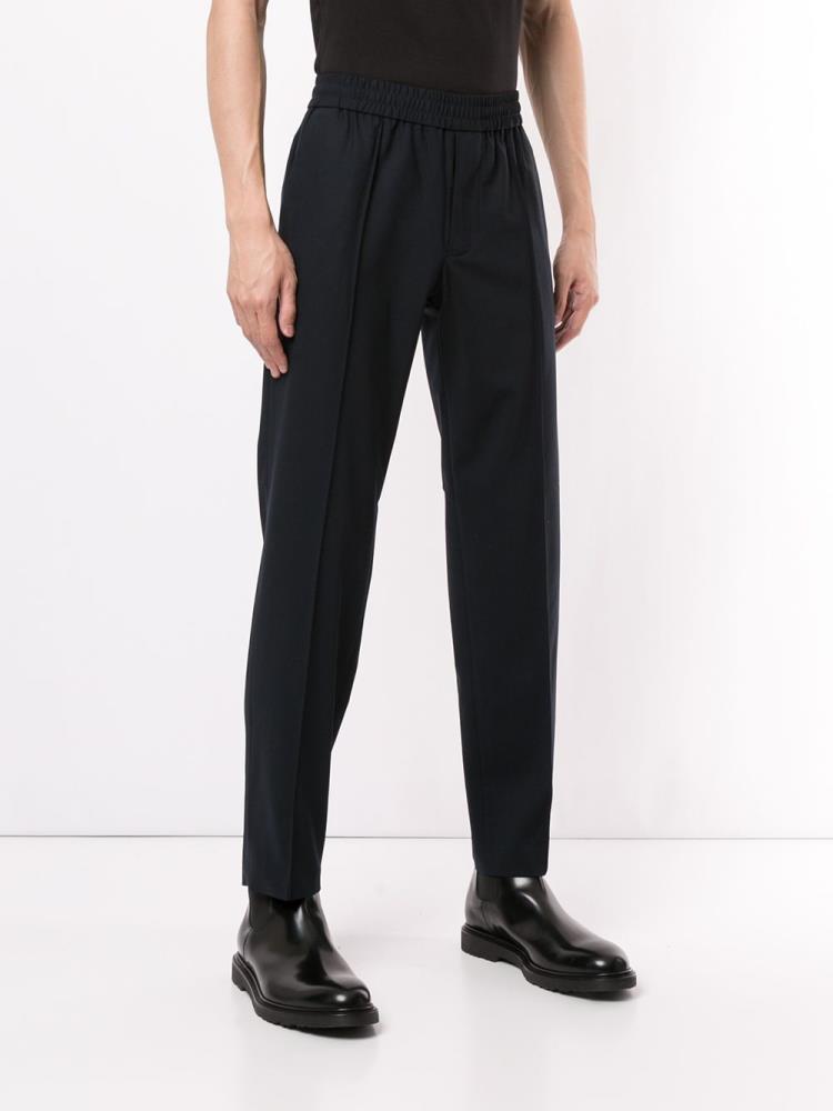 Pantalones Armani Emporio Elasticated Tailored Pants Hombre Azules | QBH4TF7X