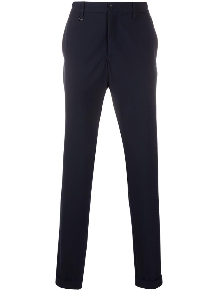 Pantalones Armani Emporio High Waisted Skinny Hombre Azules | 2AJFHE0E