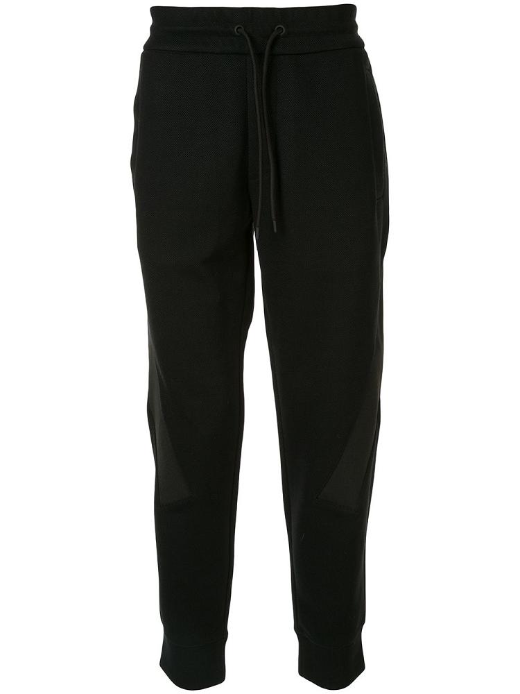 Pantalones Armani Emporio Jersey Drawstring Pista Hombre Negras | MK560NWX