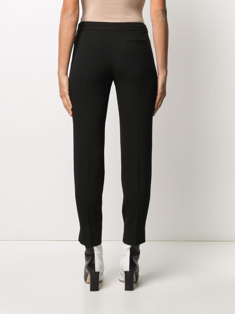 Pantalones Armani Emporio Pintuck Slim Fit Mujer Negras | REOKZYFE