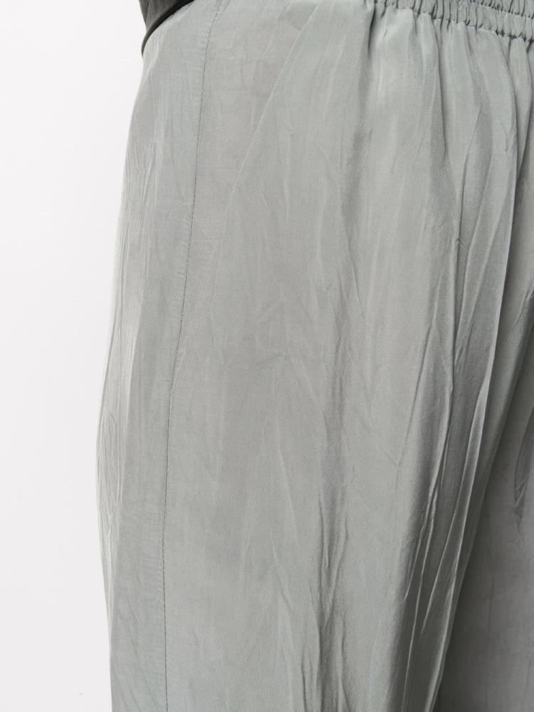 Pantalones Armani Emporio Pleated Harem Mujer Gris | Q25782AO