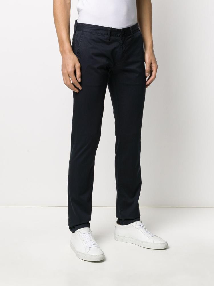 Pantalones Armani Emporio Slim Fit Chino Hombre Azules | 5LXXWRA6