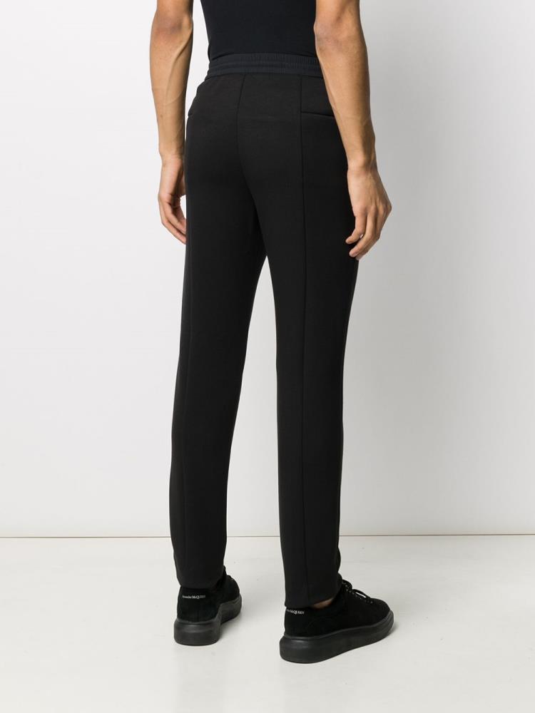 Pantalones Armani Emporio Slim Fit Drawstring Hombre Negras | DEQCIESH