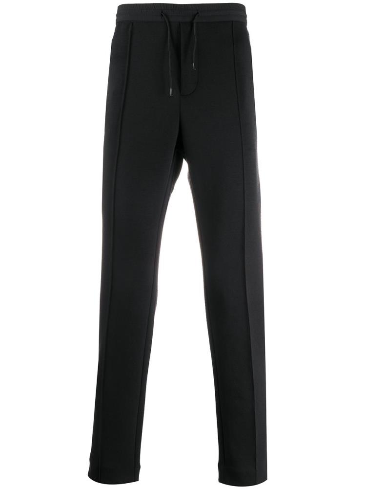 Pantalones Armani Emporio Slim Fit Drawstring Hombre Negras | DEQCIESH