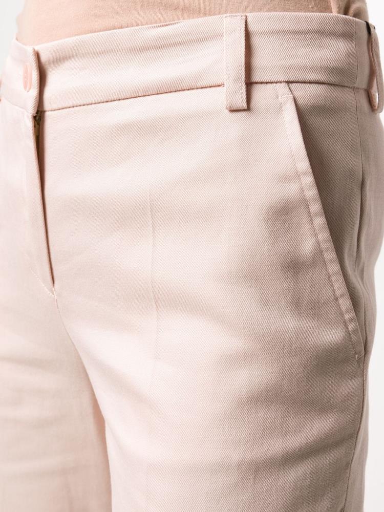 Pantalones Armani Emporio Slim Tailored Pants Mujer Rosas | WH0W5I75