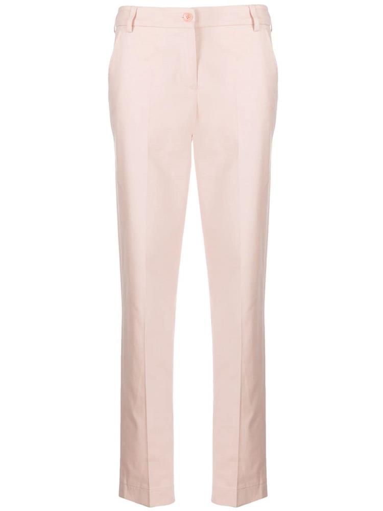 Pantalones Armani Emporio Slim Tailored Pants Mujer Rosas | WH0W5I75