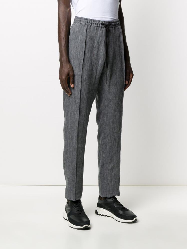 Pantalones Armani Emporio Straight Leg Hombre Gris | UGH4RQ2J