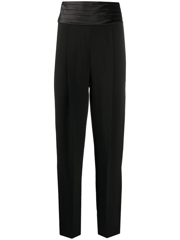 Pantalones Armani Emporio Tailored Tuxedo Mujer Negras | HNA49J15