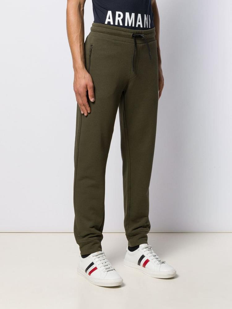 Pantalones Armani Emporio Vector Logo Pista Hombre Verde | VRCC4HK4