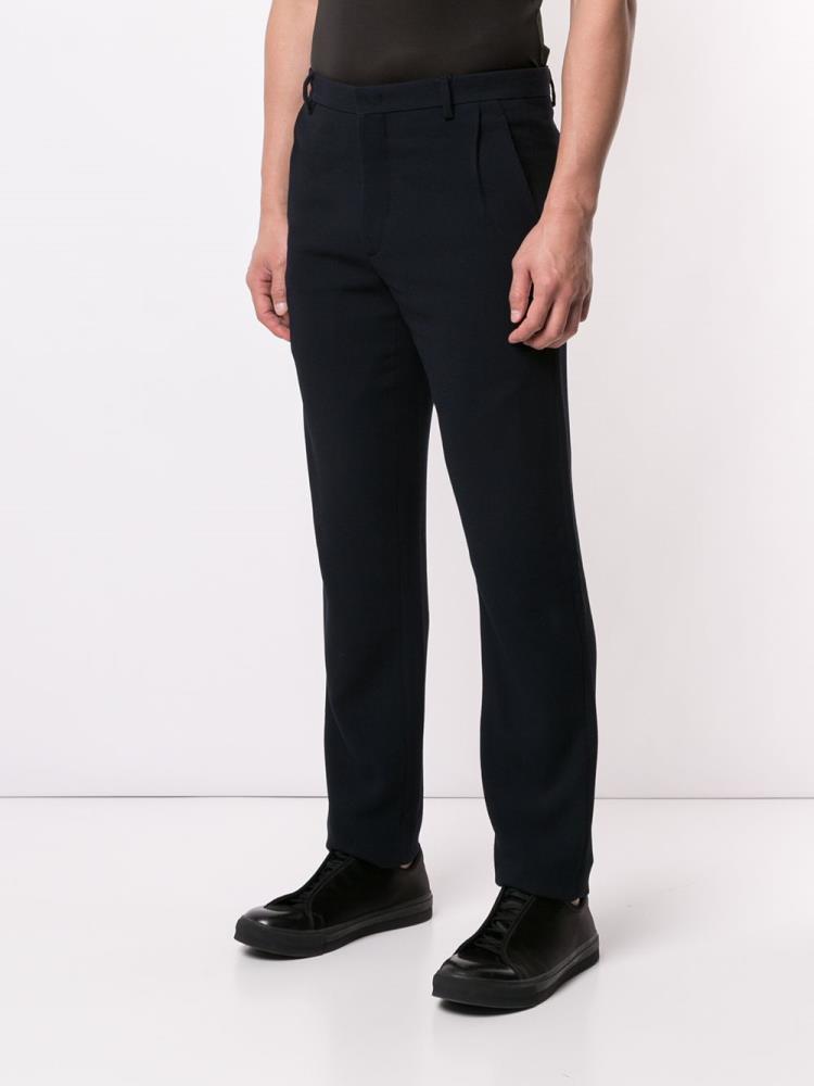 Pantalones Giorgio Armani Regular Fit Hombre Azules | QP2YSO8L