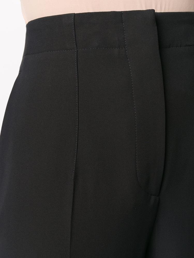 Pantalones Giorgio Armani Silk High Rise Tailored Pants Mujer Azules | 6XL9BQW7