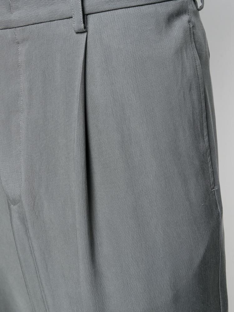 Pantalones Giorgio Armani Tapered Hombre Gris | MXCUHNXH