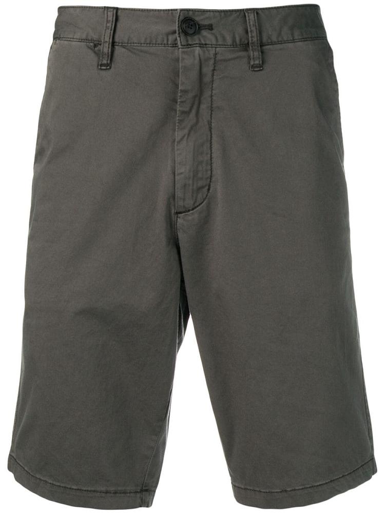 Pantalones Cortos Armani Emporio Mid Rise Knee Length Hombre Gris | NRTZW7A6