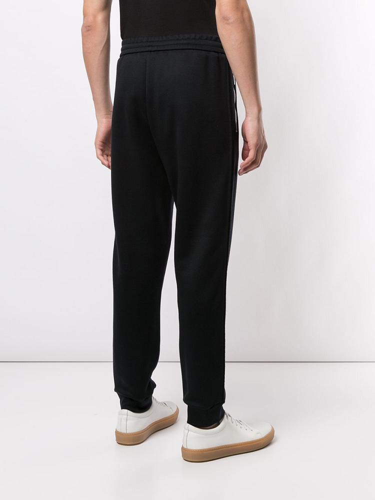 Pantalones Jogger Giorgio Armani Classic Hombre Negras | PPUSSN43