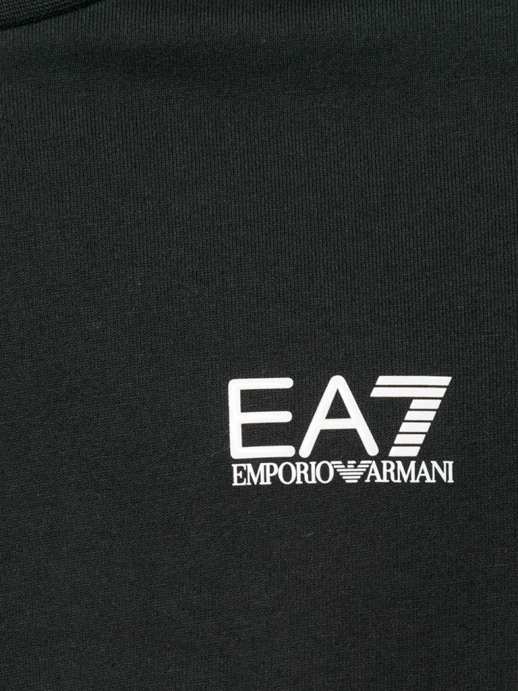 Sudaderas Ea7 Emporio Armani Printed Logo Hombre Negras | O8OKNAEG