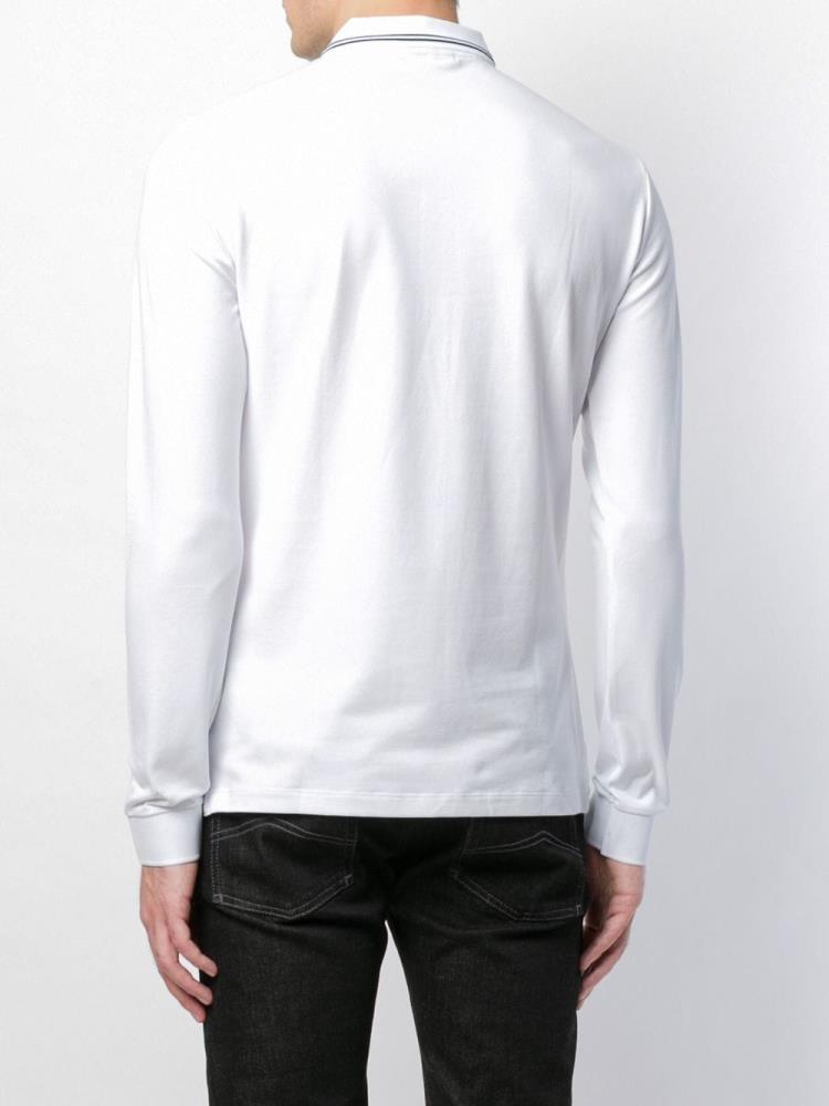 Sudaderas Armani Emporio Polo Hombre Blancas | 5F5TF7V8