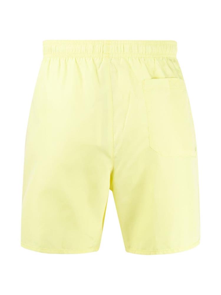 Swim Shorts Ea7 Emporio Armani Metallic Logo Print Hombre Amarillo | T04ZINE3