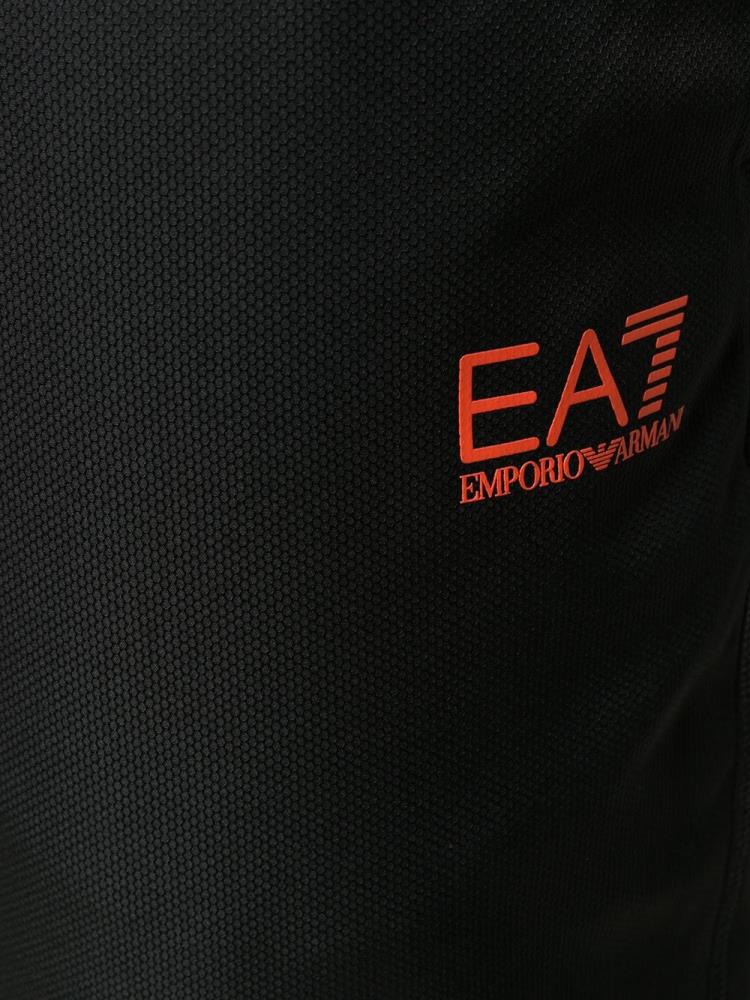 Trajes Ea7 Emporio Armani Long Sleeve Logo Tracksuits Hombre Naranjas Negras | OBBCJ1U1