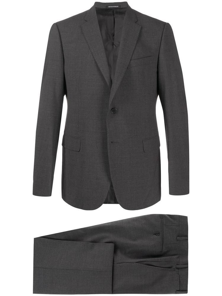 Trajes Armani Emporio Fitted Two Piece Hombre Gris | 9MFG0GZ8