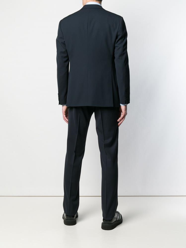 Trajes Giorgio Armani Classic Hombre Azules | UJXUCKEZ