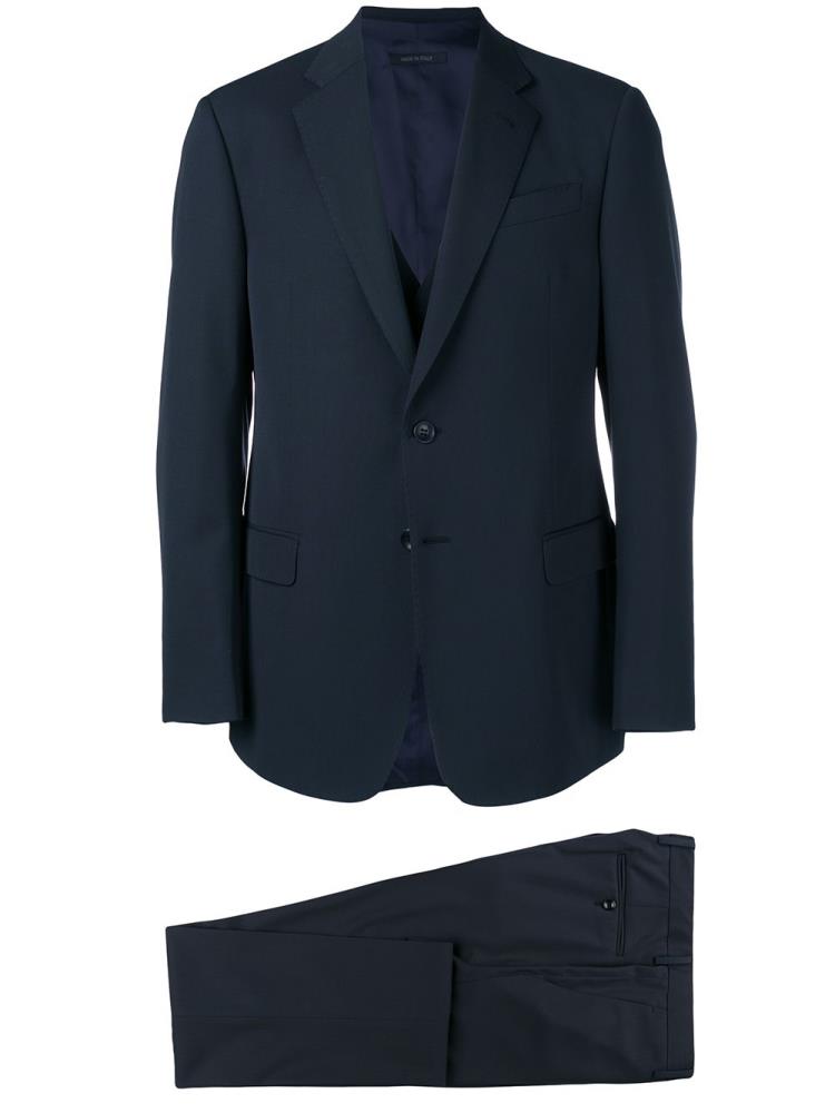 Trajes Giorgio Armani Classic Hombre Azules | UJXUCKEZ