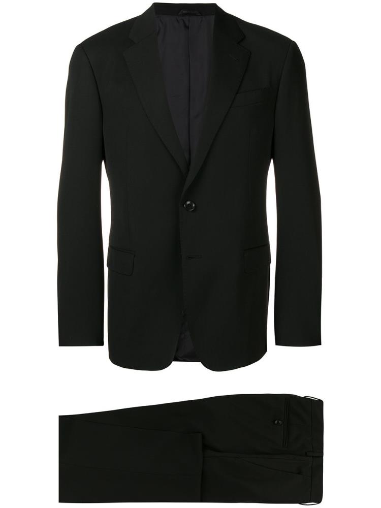 Trajes Giorgio Armani Two Piece Fitted Hombre Negras | 2URXLO0F