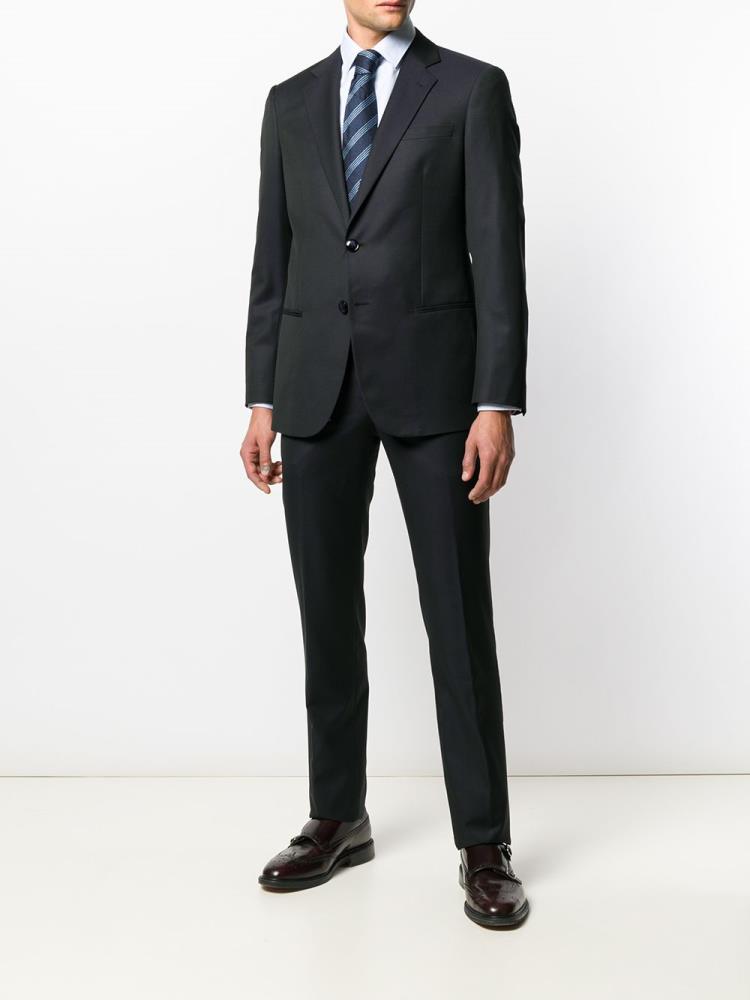 Trajes Giorgio Armani Two Piece Formal Hombre Azules | MBQ48XIB