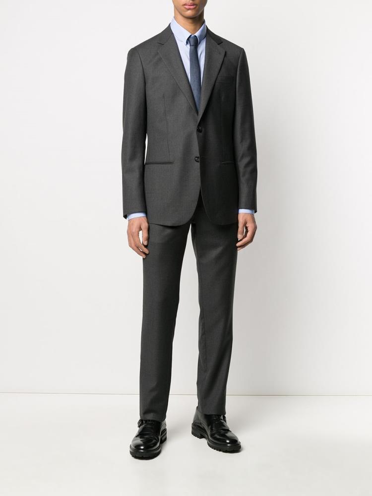 Trajes Giorgio Armani Two Piece Formal Hombre Gris | TK7IGHKV